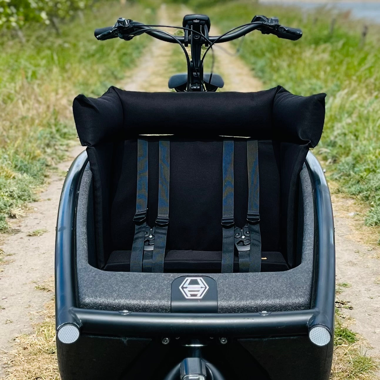Lastenfahrrad Kissen Urban Arrow - Schwarz