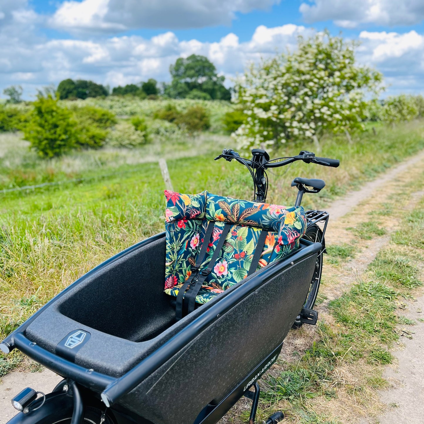 Bakfiets kussen Urban Arrow - Jungle