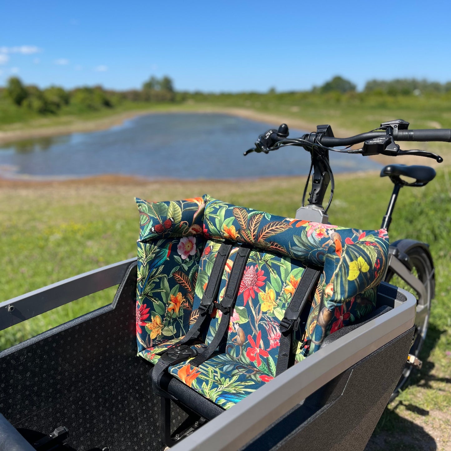 Cargo bike cushion Lovens - Jungle