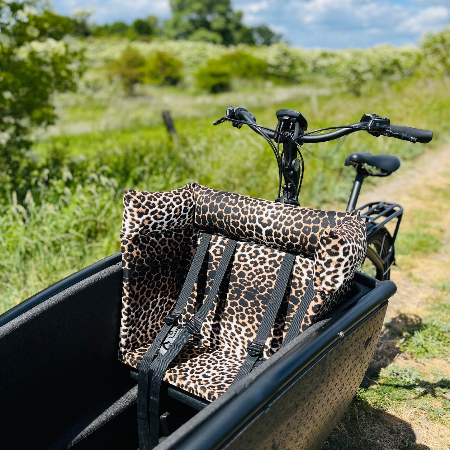 Bakfiets kussen Urban Arrow - Leopard