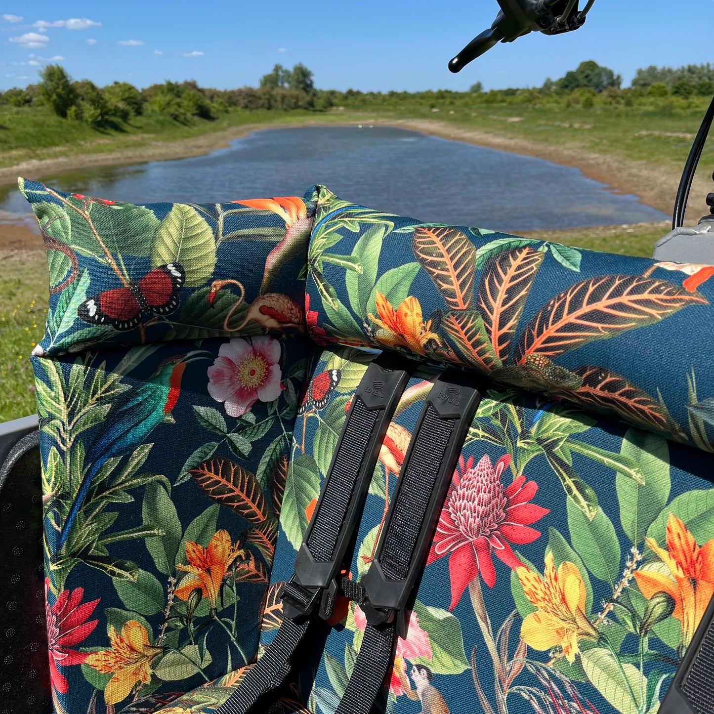 Cargo bike cushion Lovens - Jungle
