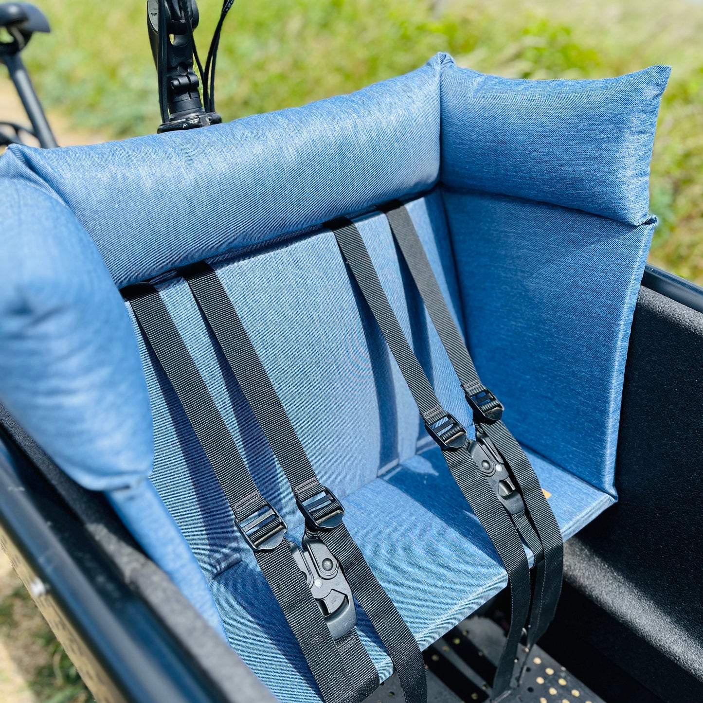 Cargo bike pillow Urban Arrow - Blue