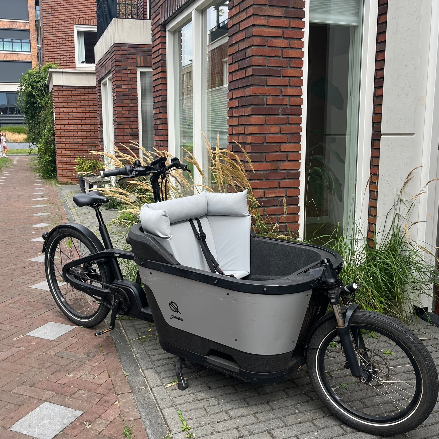 Bakfiets kussen Carqon - Grijs