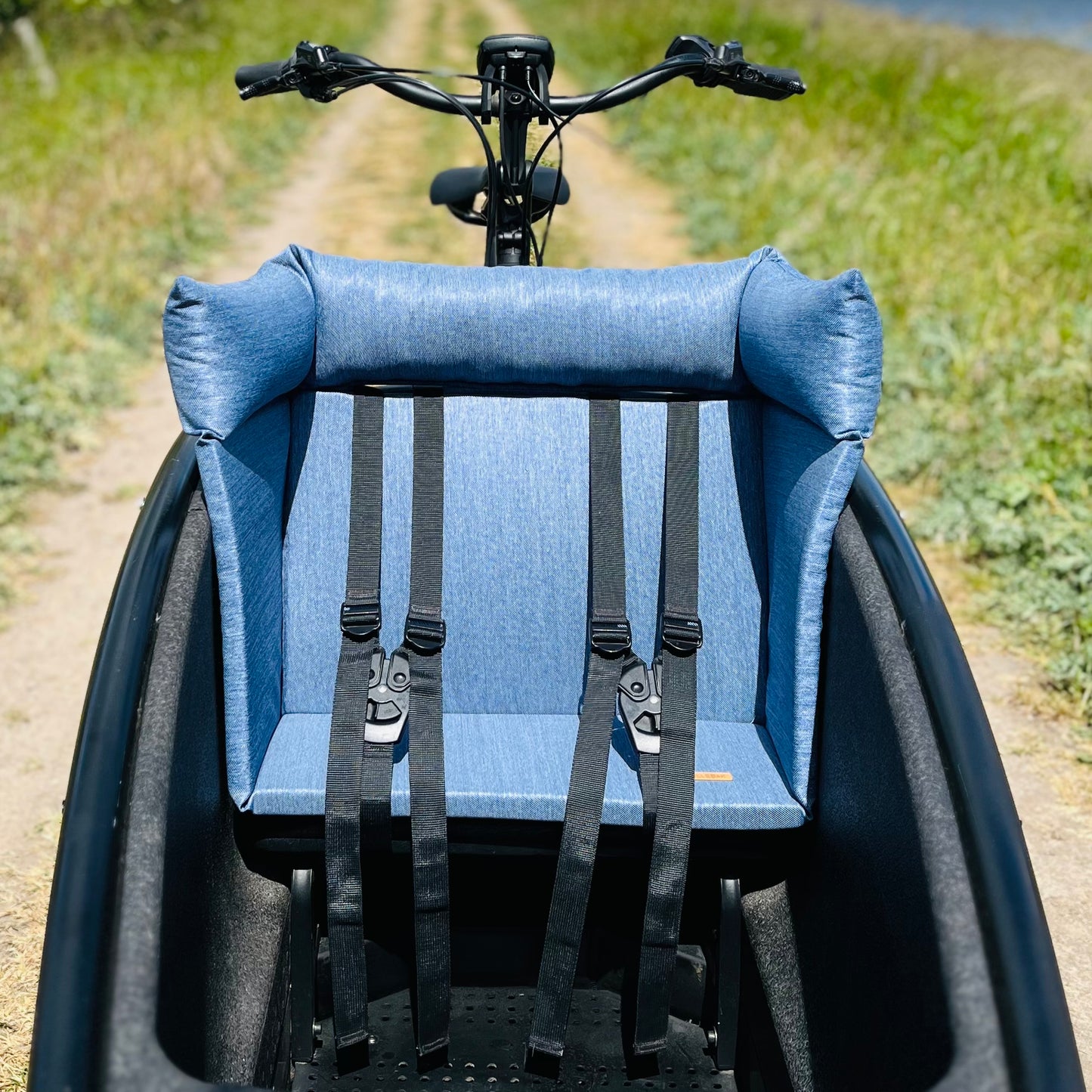 Cargo bike pillow Urban Arrow - Blue