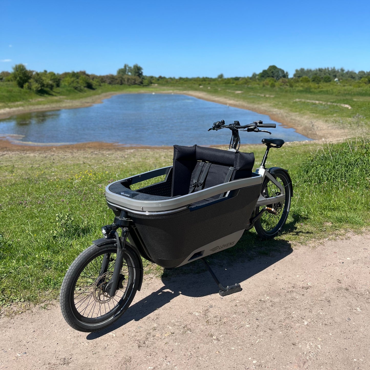 Cargo bike cushion Lovens - Black