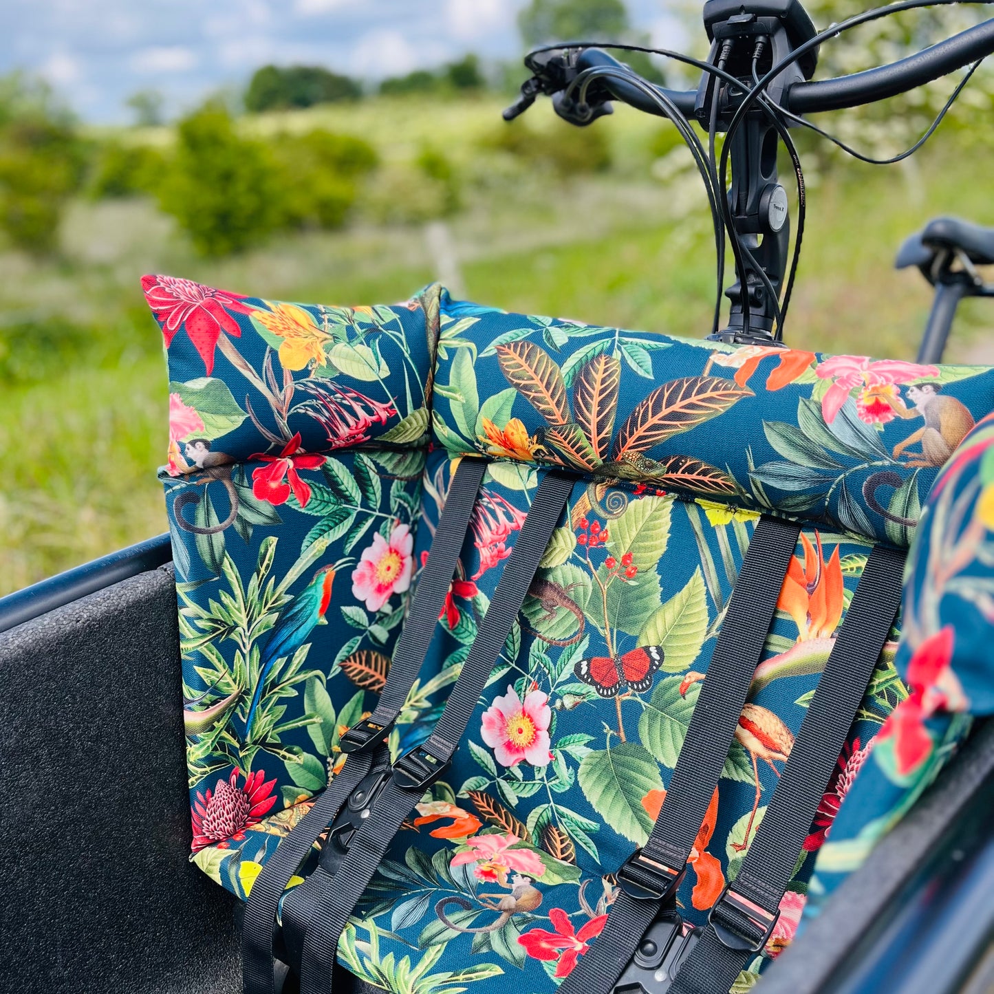 Bakfiets kussen Urban Arrow - Jungle