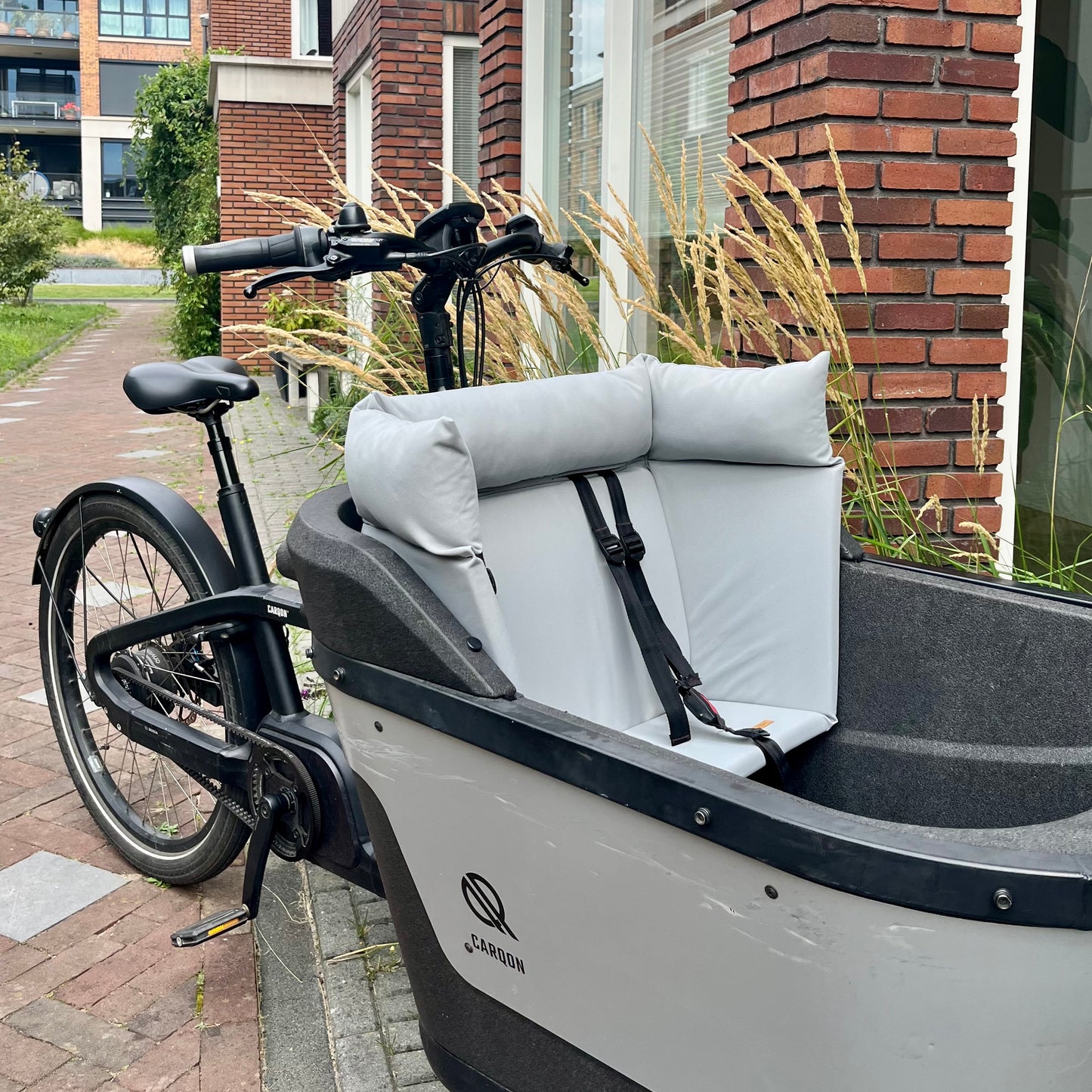 Bakfiets kussen Carqon - Grijs