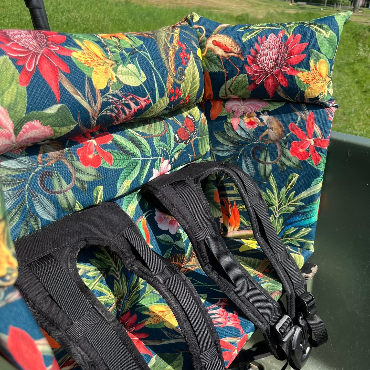 Cargo bike cushion Dolly - jungle