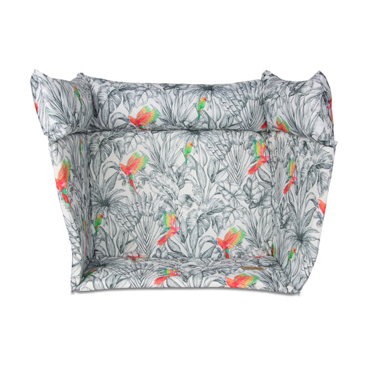 Cargo bike pillow - Parrot