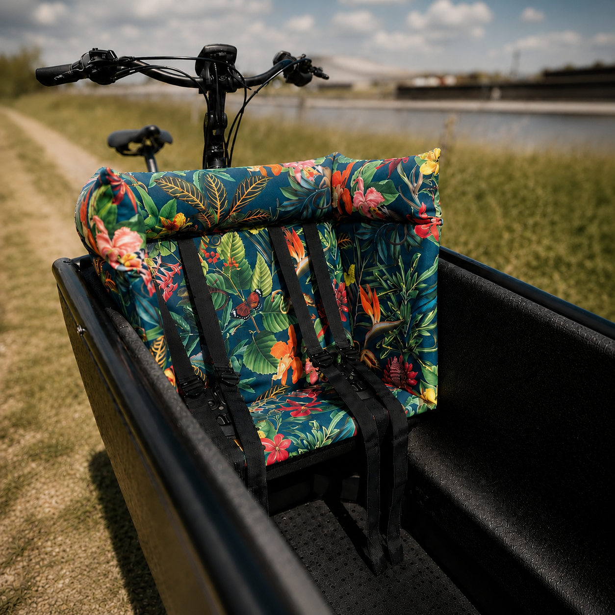 fahrradlenker bezug schaumstoff Lastenfahrrad Kissen Urban Arrow