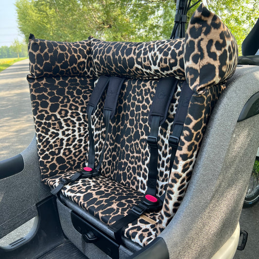 Cargo bike cushion Gazelle Makki - Leopard