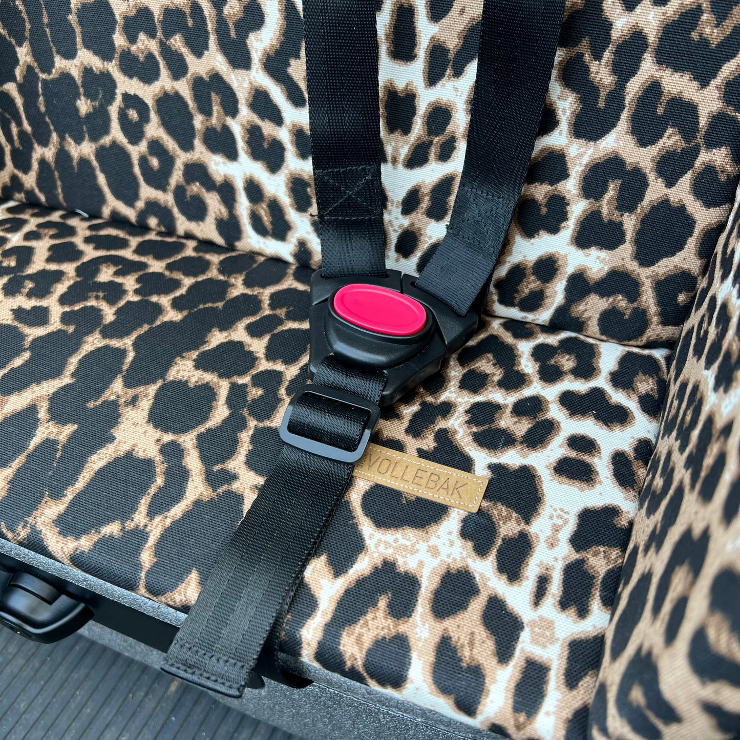 Cargo bike cushion Gazelle Makki - Leopard