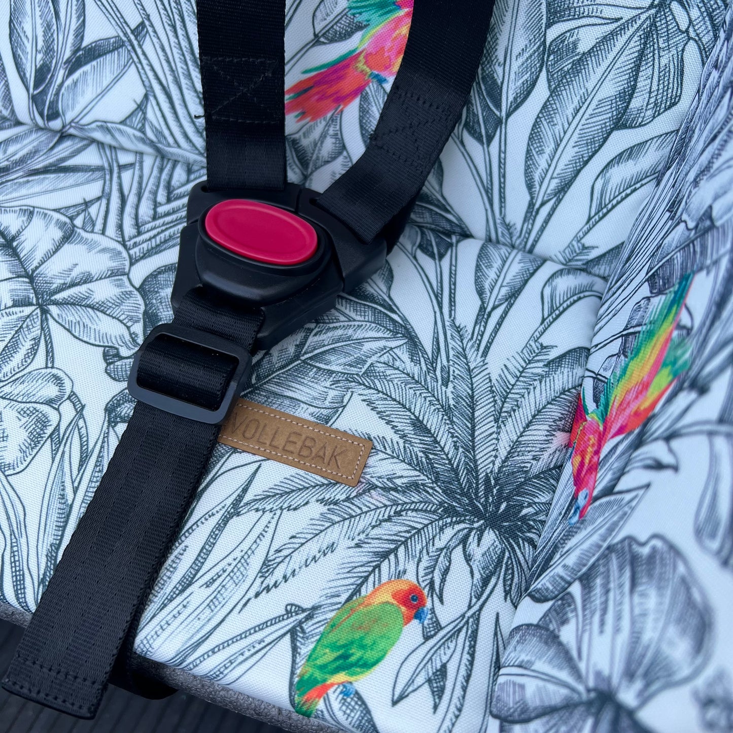 Cargo bike cushion Gazelle Makki - Parrot