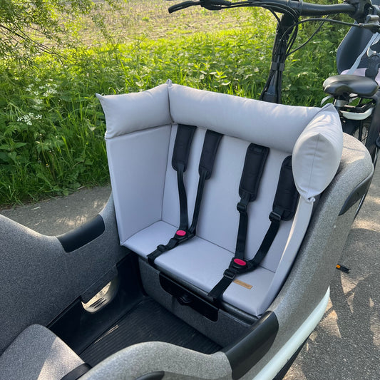 Cargo bike cushion Gazelle Makki - Grey
