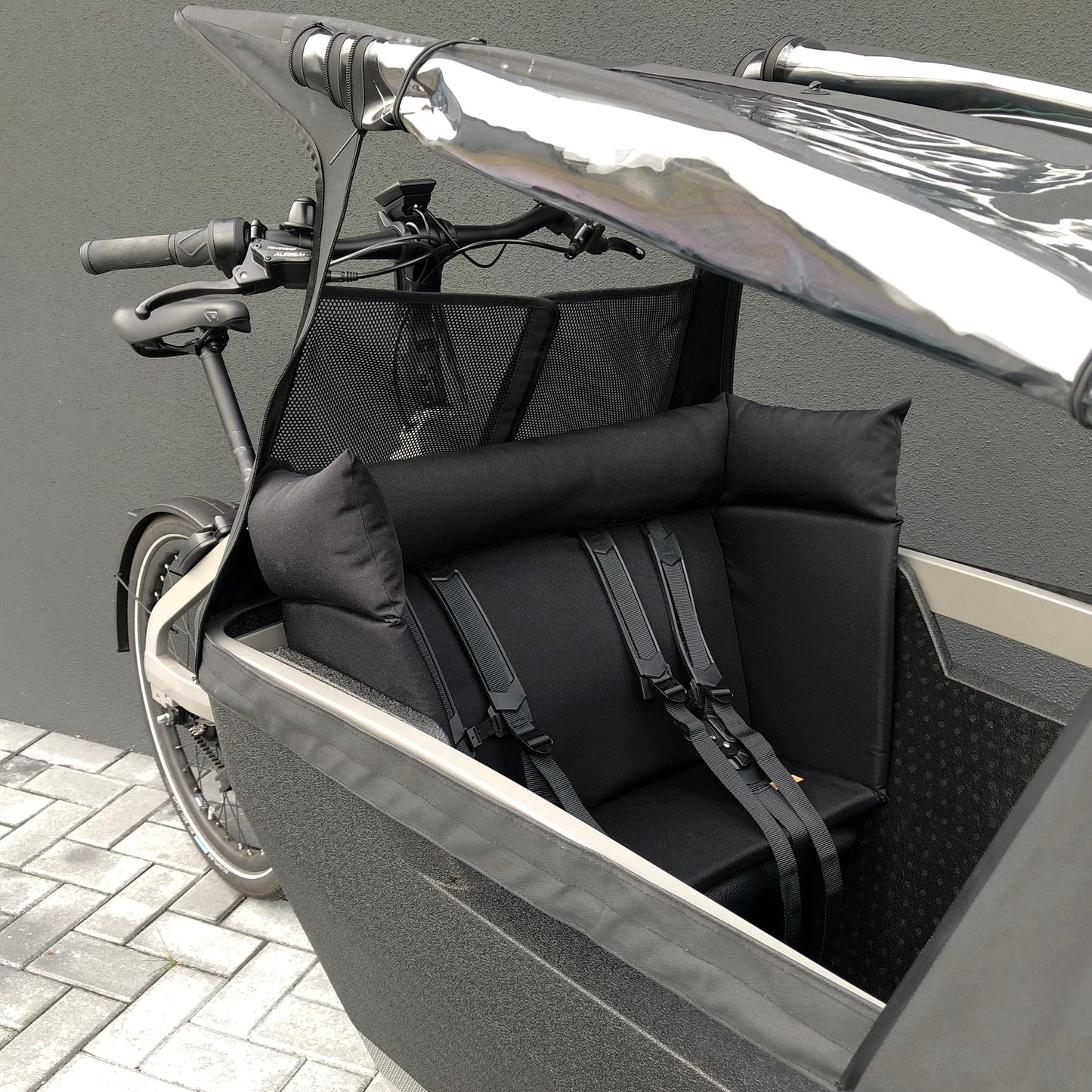 Cargo bike pillow - Black