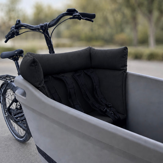 Cargo bike cushion Dolly Joy - black