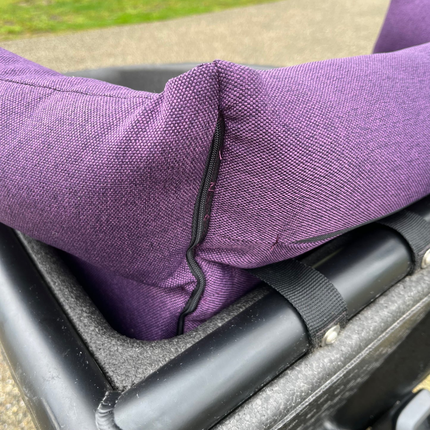 Cargo bike cushion Carqon - Purple