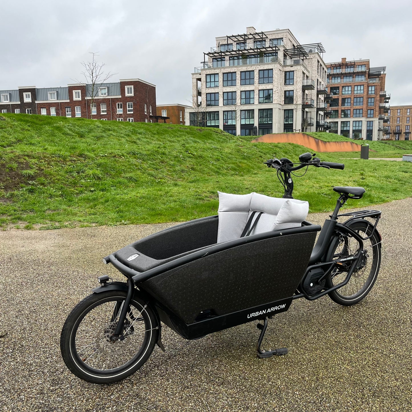Cargo bike cushion Urban Arrow - Grey