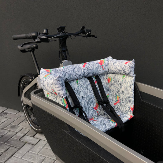 Bakfiets kussen Lovens - Parrot