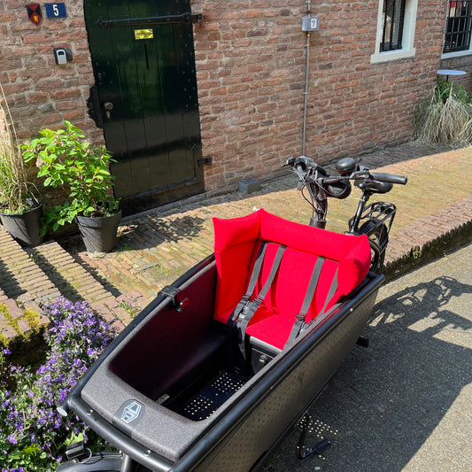 Bakfiets kussen Urban Arrow - Rood