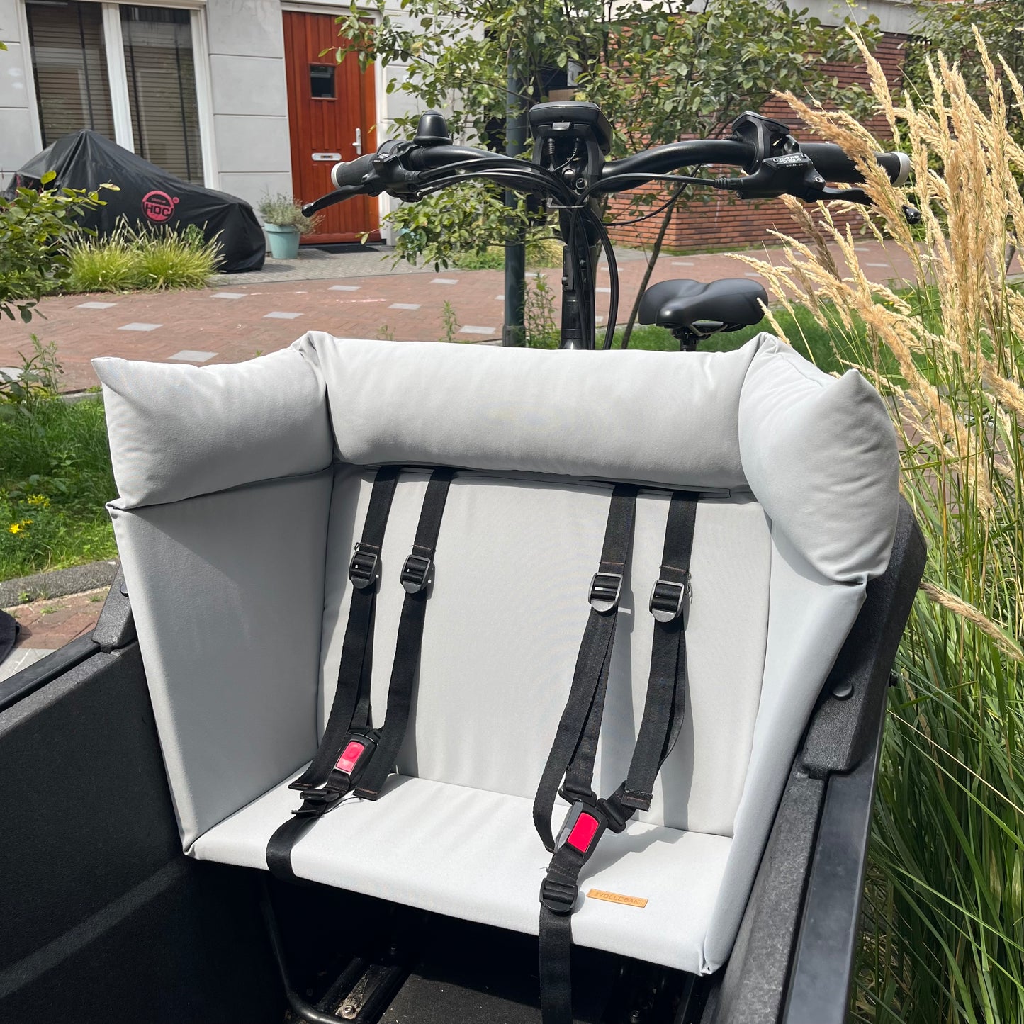Bakfiets kussen Carqon - Grijs