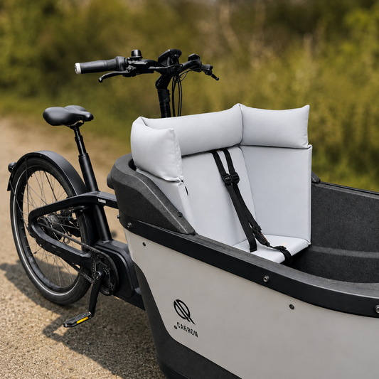 Cargo bike cushion Carqon - Grey