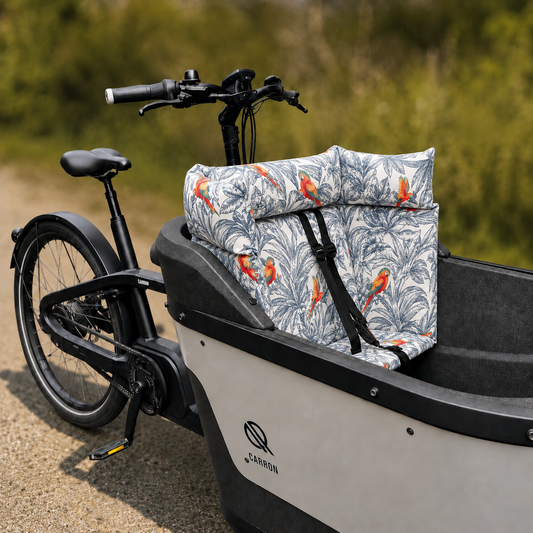 Cargo bike cushion Carqon - Parrot