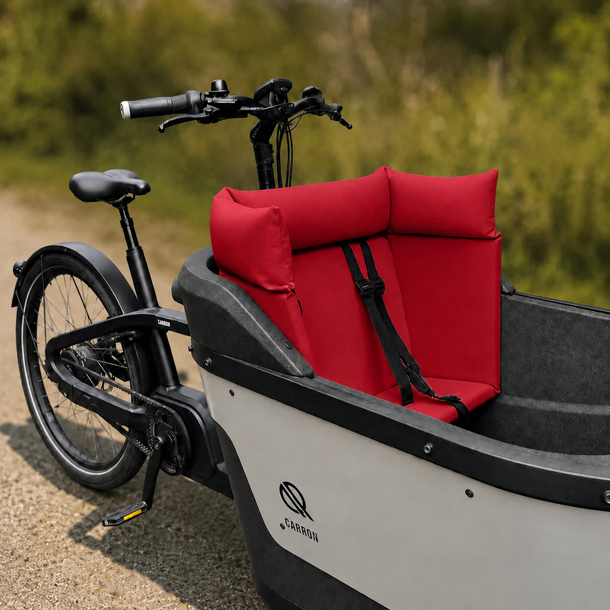 Bakfiets kussen Carqon - Rood