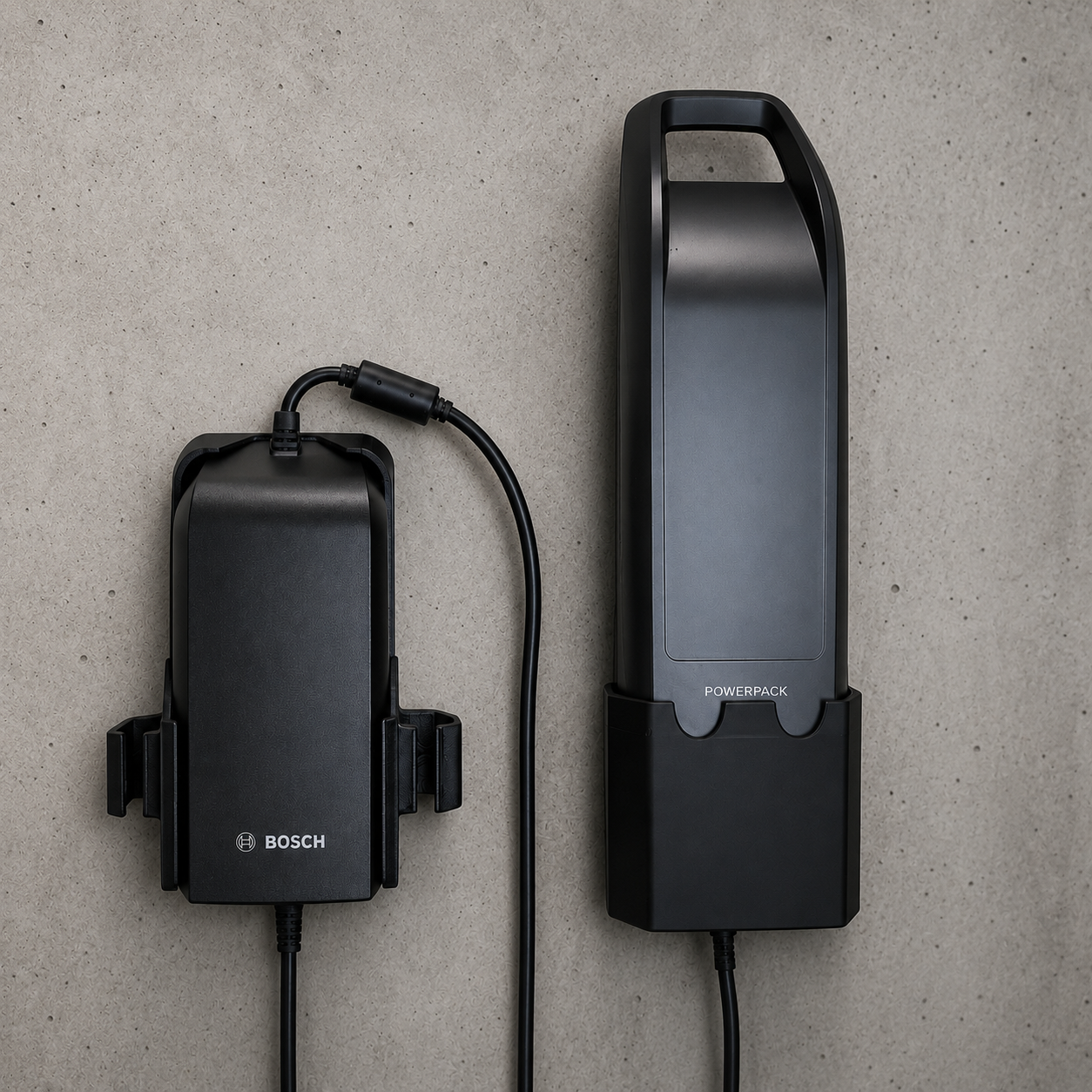 Wall storage system for Bosch PowerPack (frame) & charger