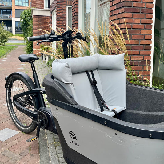 Bakfiets kussen Carqon - Grijs