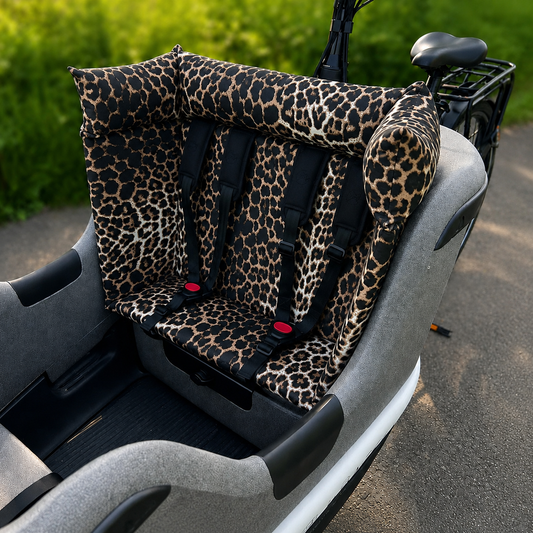 Bakfiets kussen Gazelle Makki - Leopard
