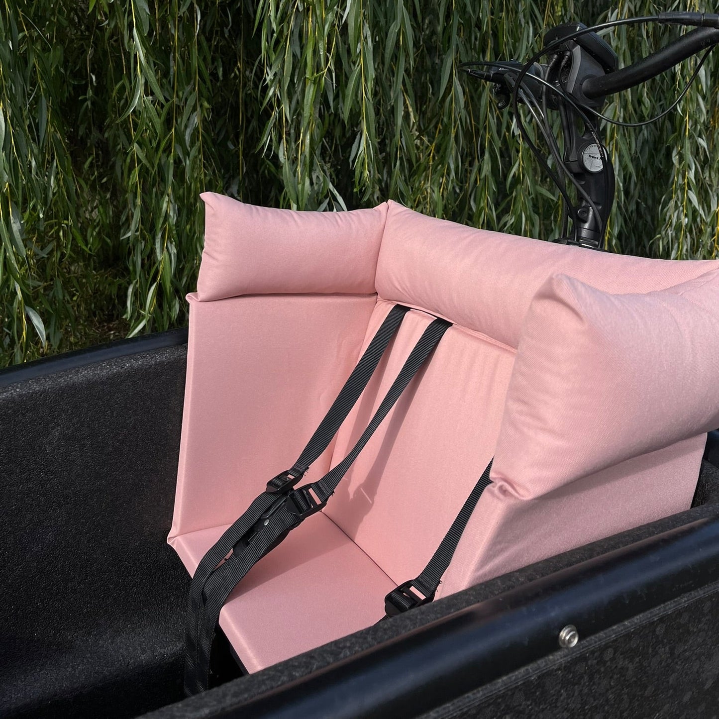 Bakfiets kussen Urban Arrow - Oud roze