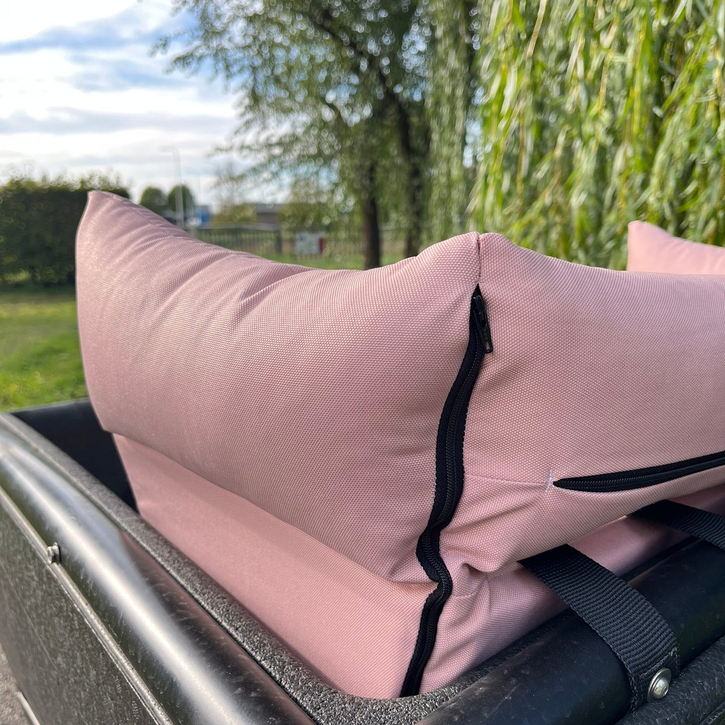 Bakfiets kussen Urban Arrow - Oud roze