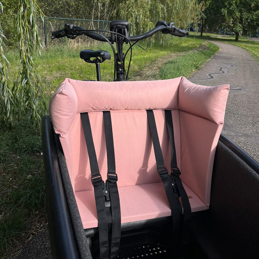 Bakfiets kussen Urban Arrow - Oud roze