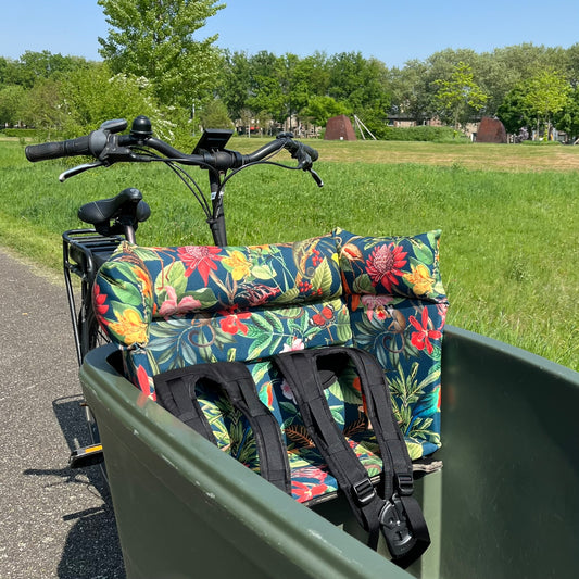 Lastenfahrrad Kissen Dolly - Jungle