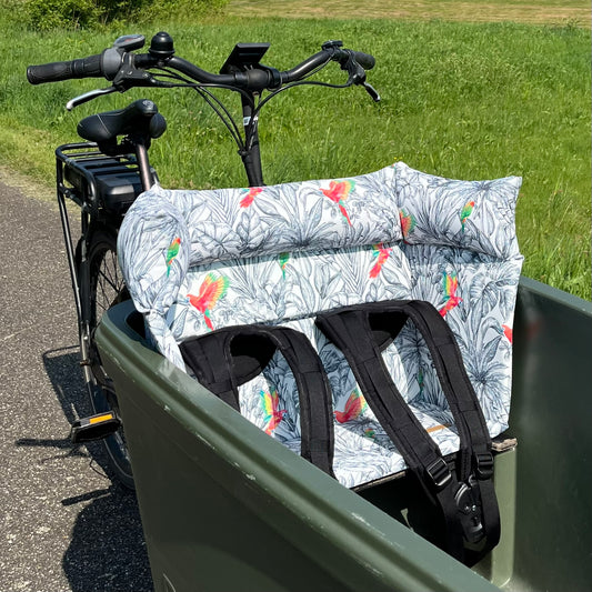 Lastenfahrrad Kissen Dolly - Parrot