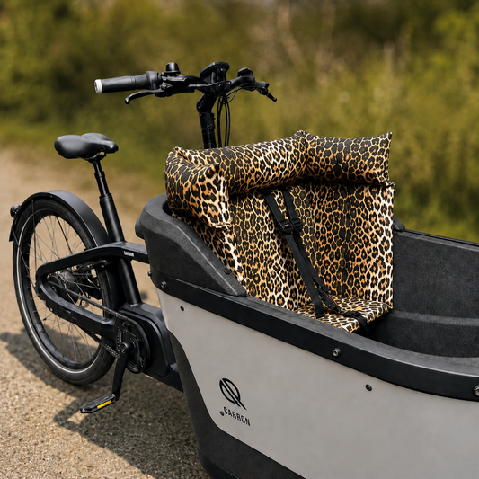 Cargo bike cushion Carqon - Leopard
