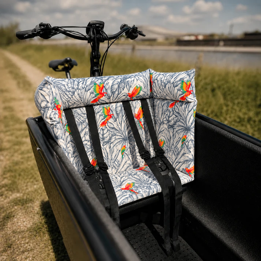 Bakfiets kussen Urban Arrow - Parrot