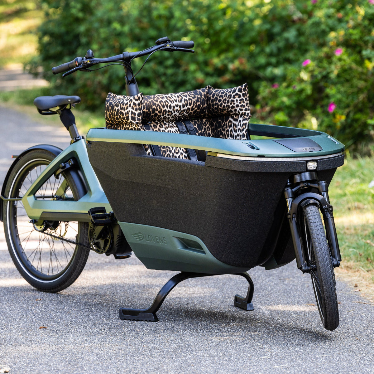 Cargo bike cushion Lovens - Leopard