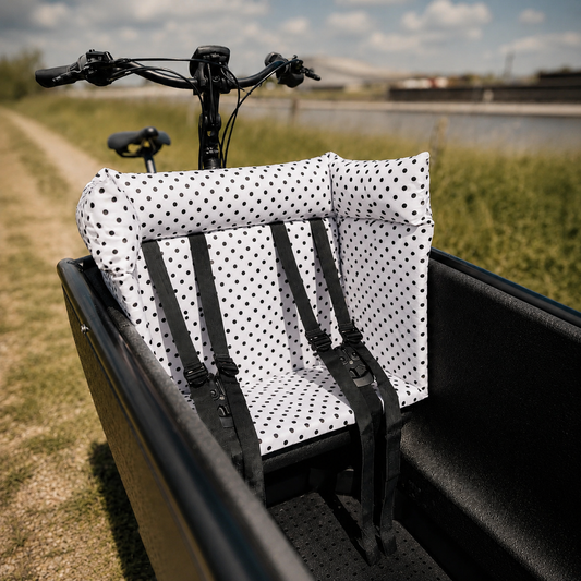 Lastenfahrad Kissen Urban Arrow - Polkadot
