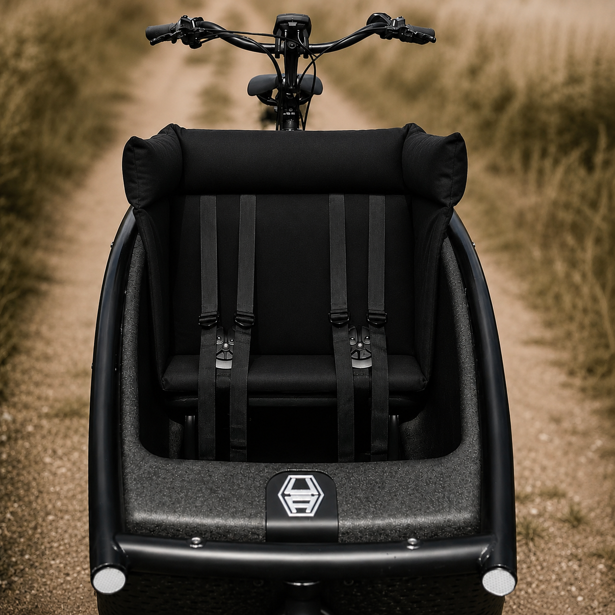 Bakfiets kussen Urban Arrow - Zwart
