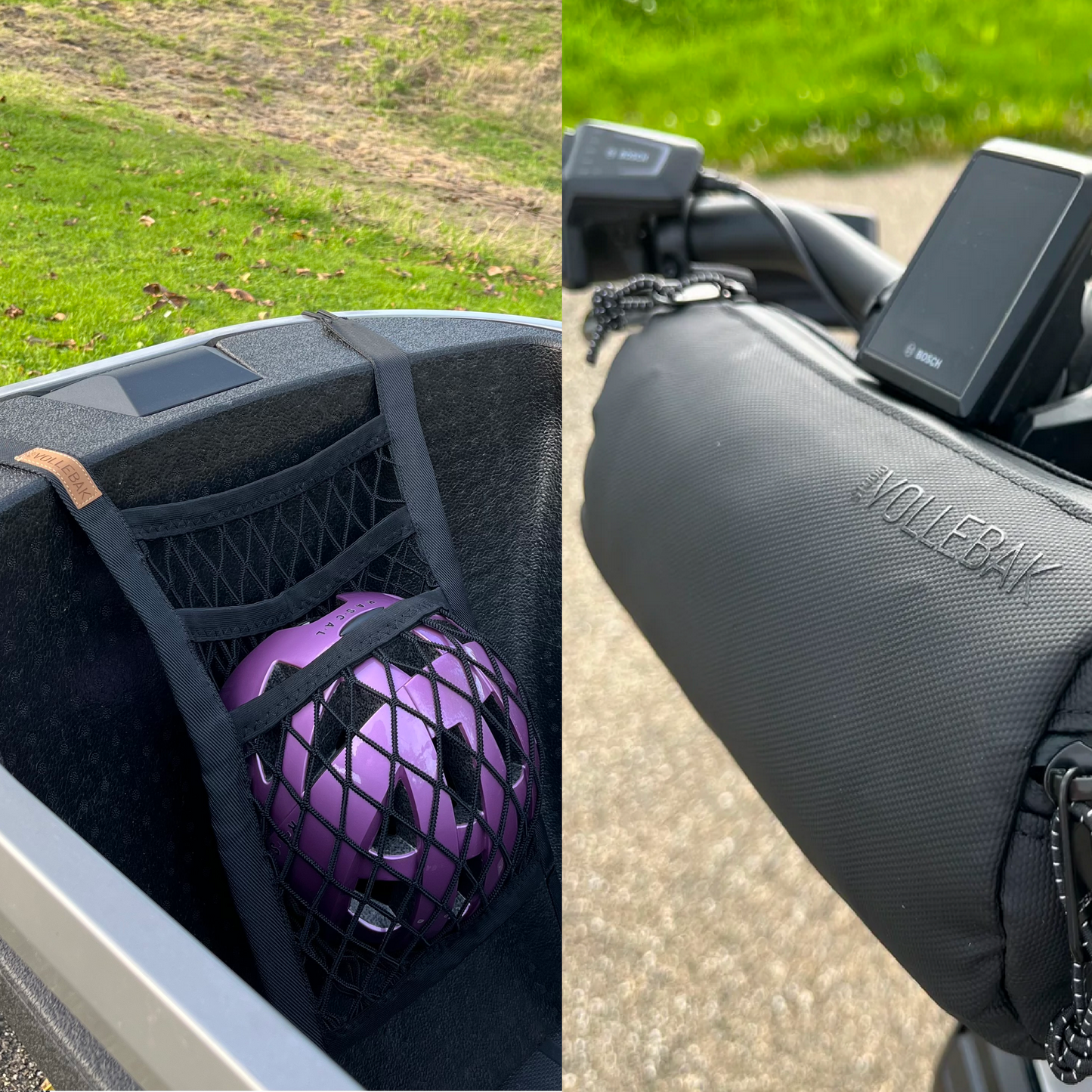 Cargo bike cushion Lovens - Black