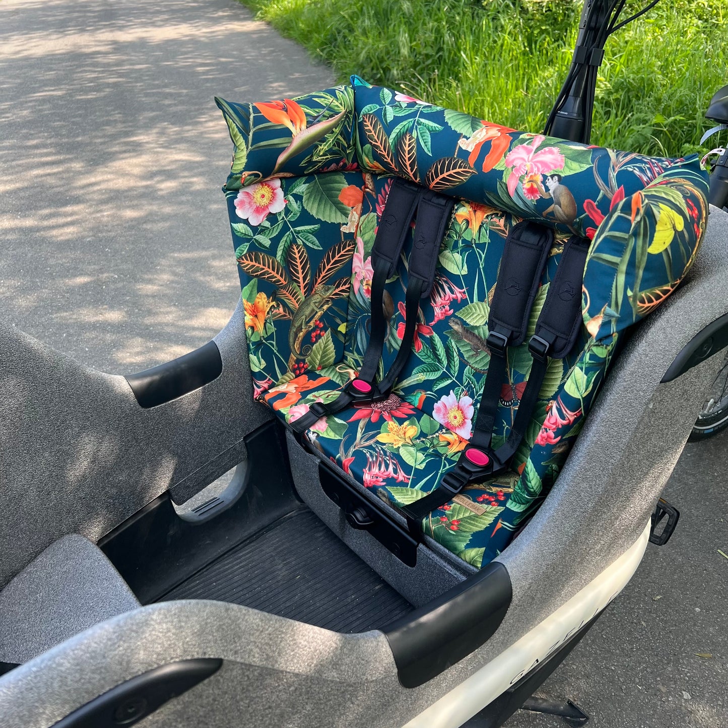 Cargo bike cushion Gazelle Makki - Jungle