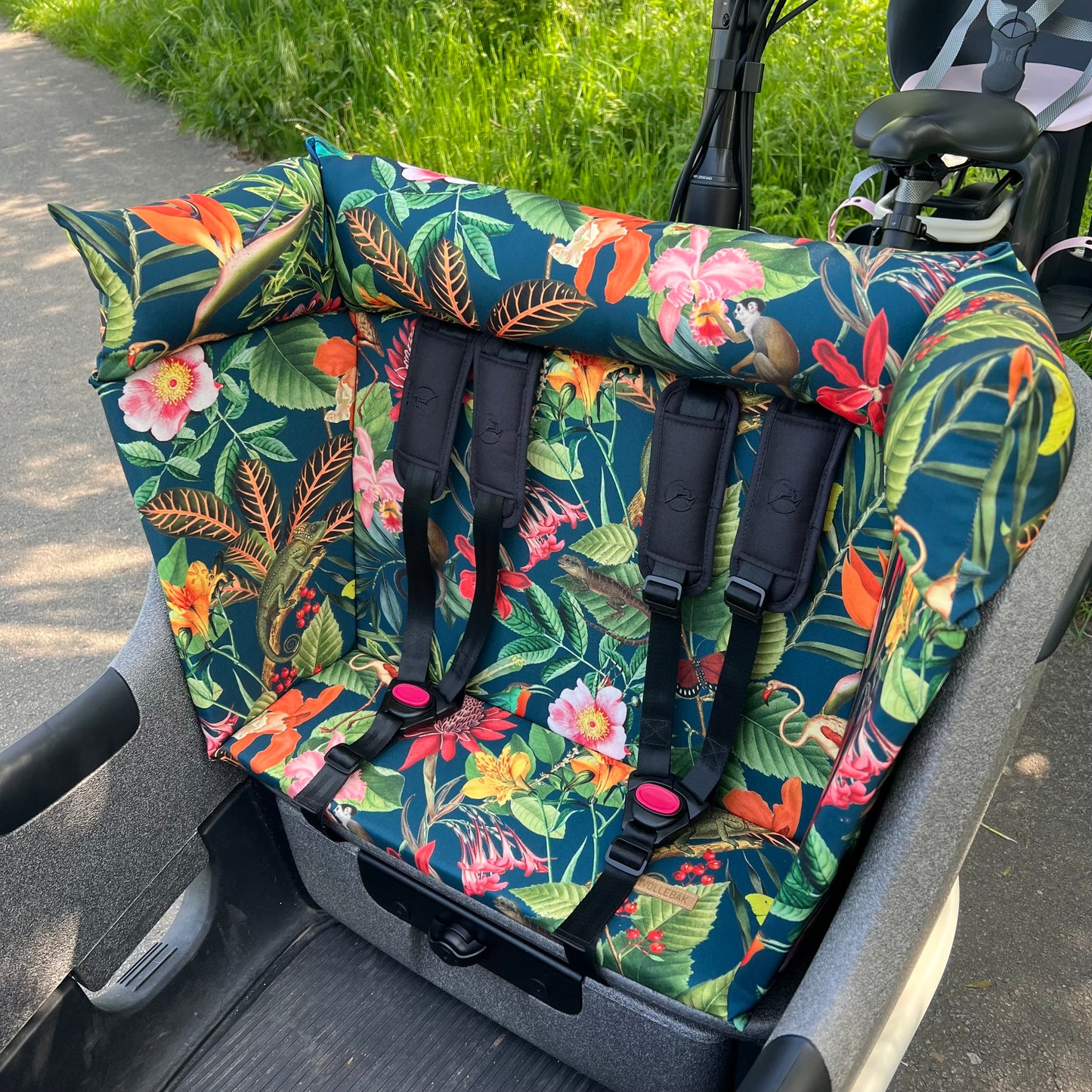 Cargo bike cushion Gazelle Makki - Jungle