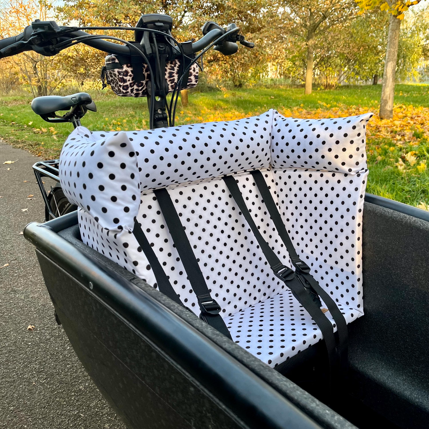 Bakfiets kussen Urban Arrow - Polkadot